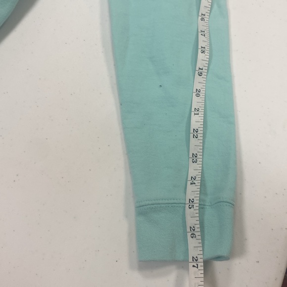 Youth Girl's Hoodie, XL, lovely blue/green color, "SEASIDE!" - Picture 7 of 13